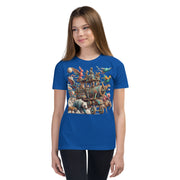 Youth Space Adventure-01 Short Sleeve T-Shirt