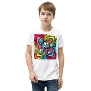 Youth Short Sleeve chest print T-Shirt