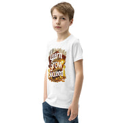 Youth Short Sleeve Learn Grow Succeed Printed T-Shirt