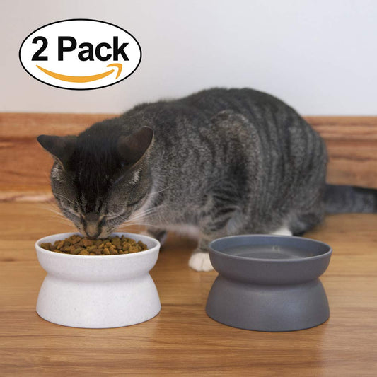 Cat Food Bowl Collection/Stress Free Pet Feeder