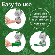 Toothbrush & Toothpaste for Puppies – Dog Tooth Brushing Kit – 3.5 Ounces