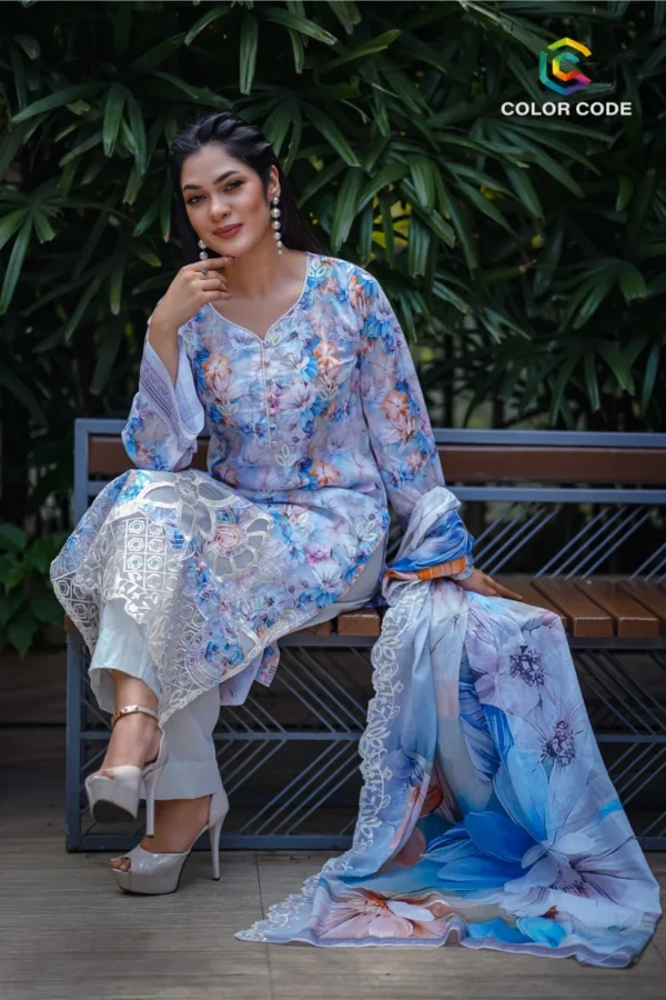 Salwar Kamiz (Unstitch) - Image 2